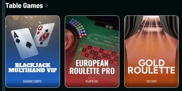 Table game tiles blackjack multihand vip european roulette pro and gold roulette at crazy tower